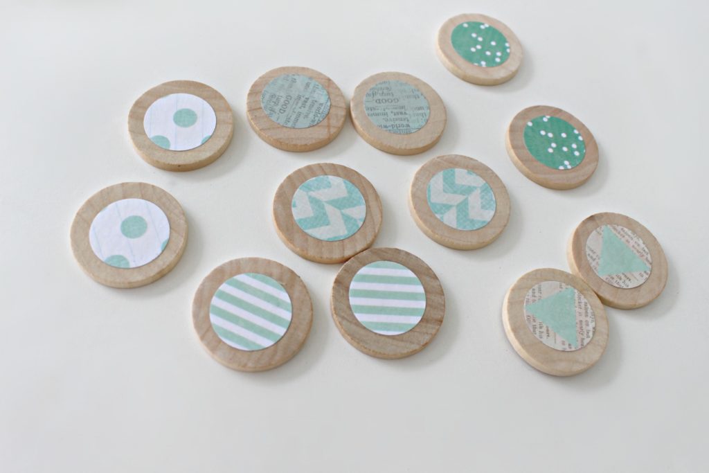 DIY Trendy Mint Green Matching Game for Teen Girls - Jenny at dapperhouse