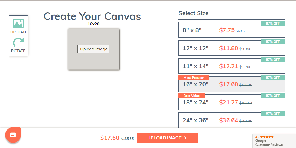 Win a 16″ x 14″ Canvas that You Design from Canvas on the Cheap Jenny