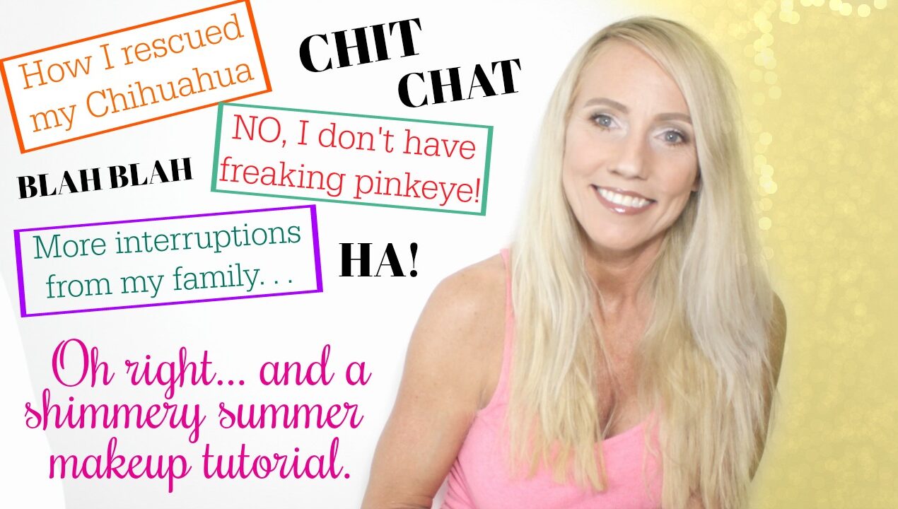 Personal Q & A Plus  a Summer Shimmer Makeup Tutorial Video