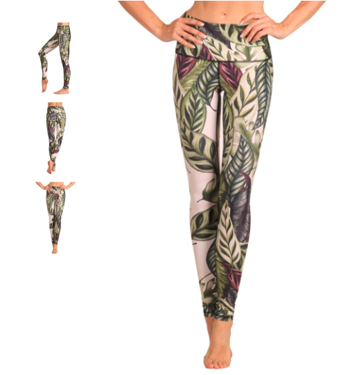 Buy the Cutest Floral Workout Leggings Activewear to Show Your