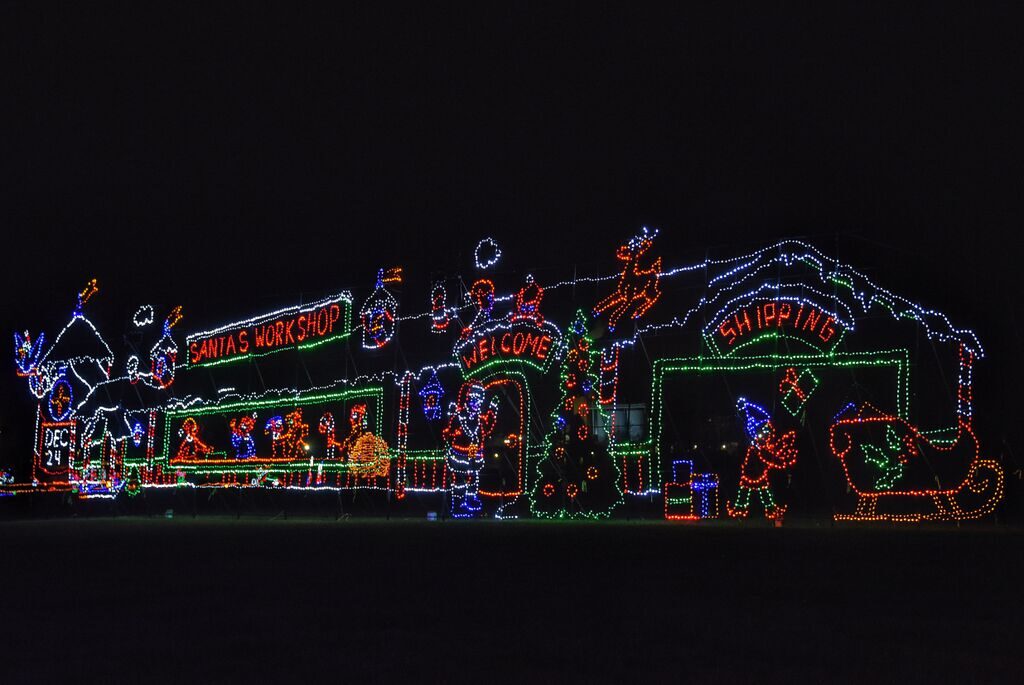 Holiday Light Shows and Exhibits in Ohio