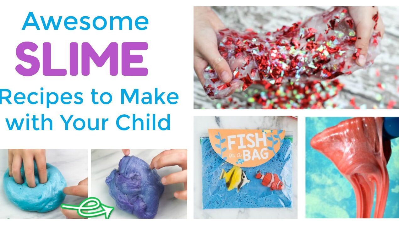 Awesome Slime Recipes to Make with Your Child