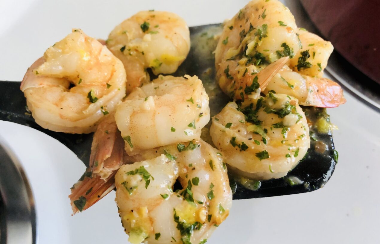 Lemon Garlic Shrimp Low Calorie and High Protein Recipe