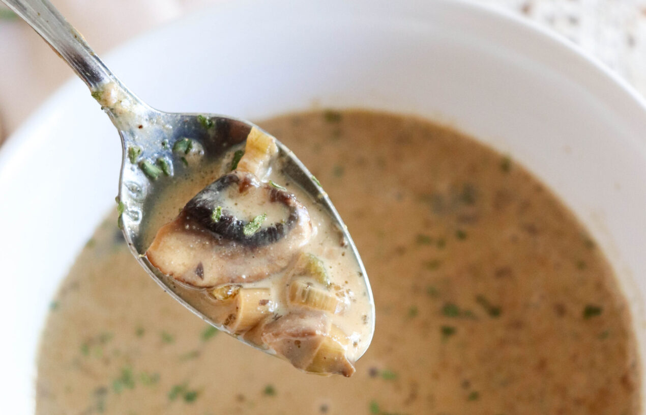 The Best Keto Cream of Mushroom Soup Recipe