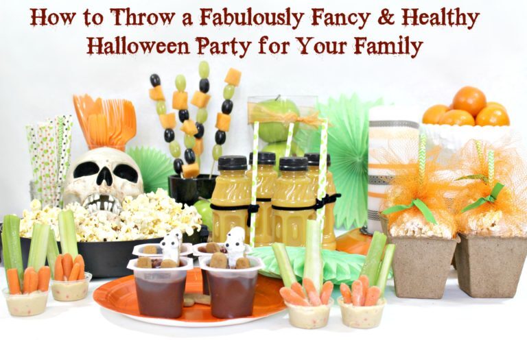Throw The Cutest Kids Halloween Party with Healthy Options
