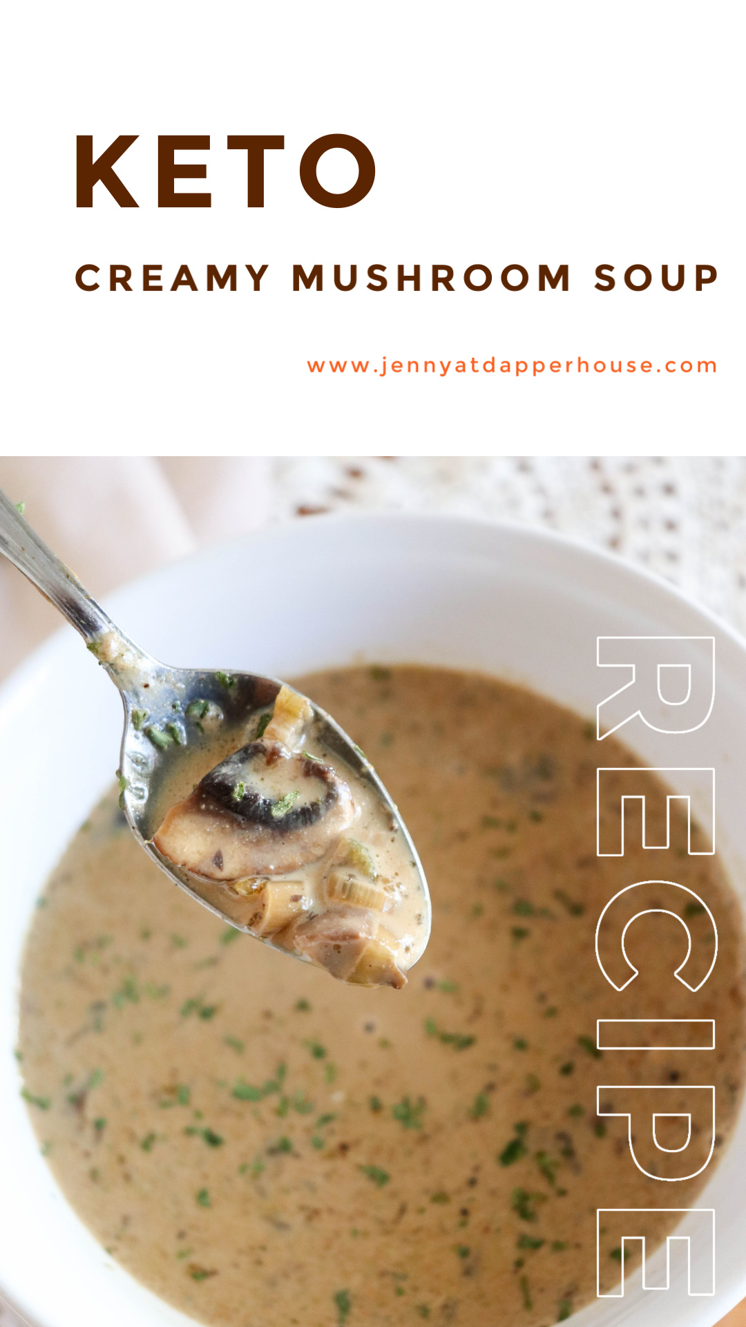 The Best Keto Cream of Mushroom Soup Recipe - Jenny at dapperhouse