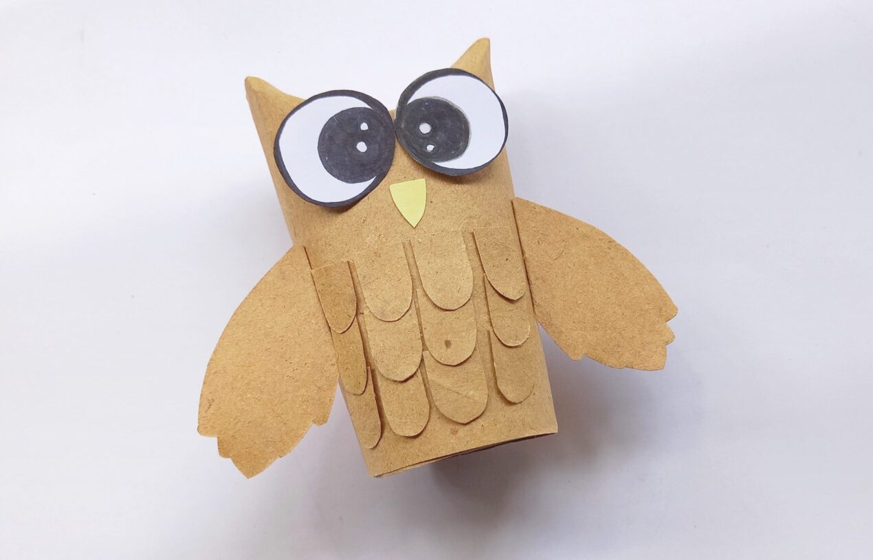 DIY Paper Owl -Cute and Easy to Make