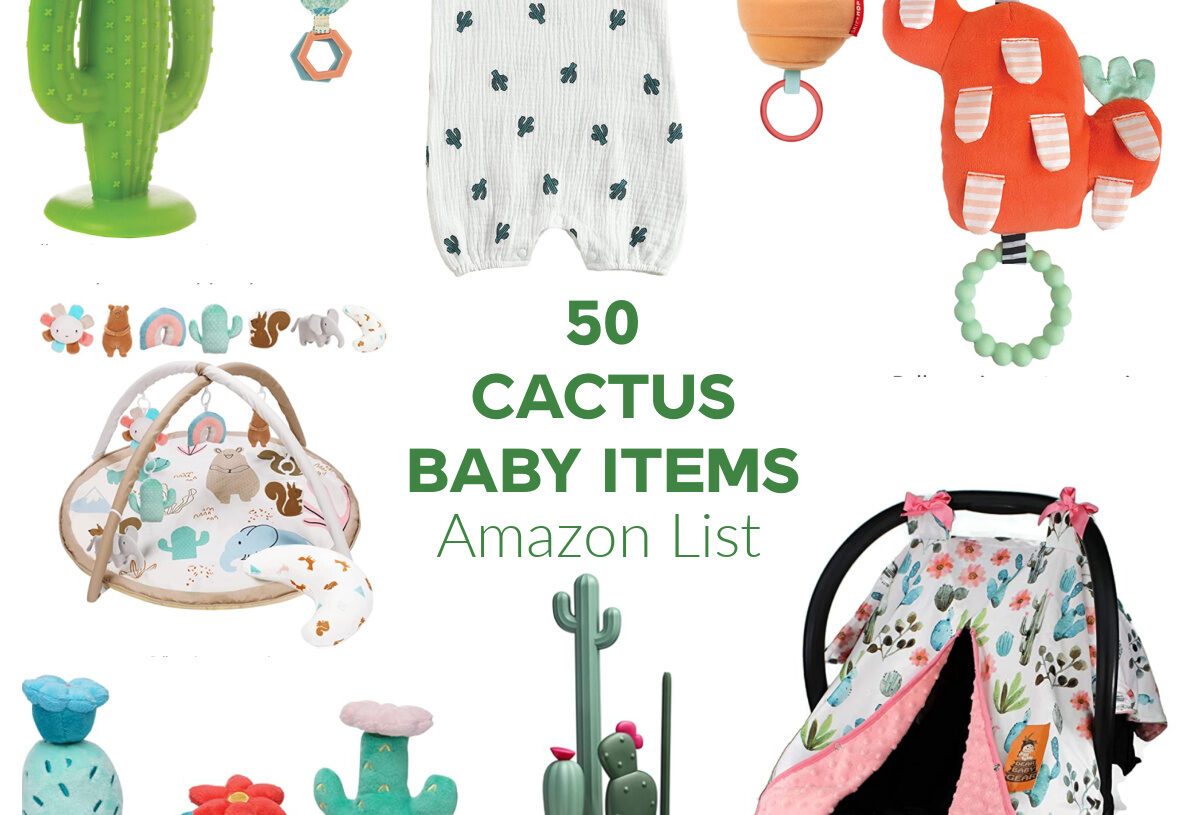 40 of the Cutest Cactus Stuff for Babies
