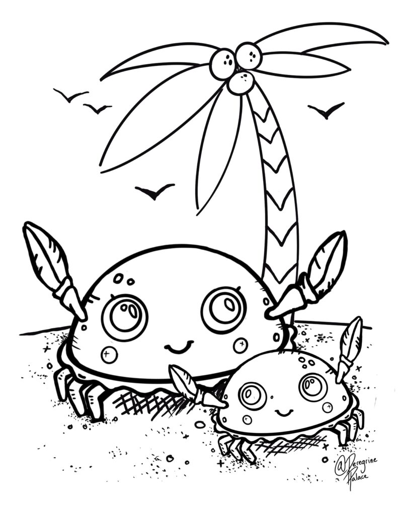 vegimal coloring pages