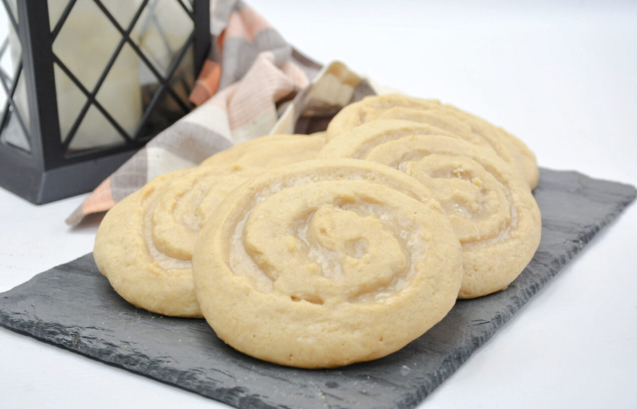 Baking with Kids and Crumbl Inspired Honey Bun Cookies Recipe