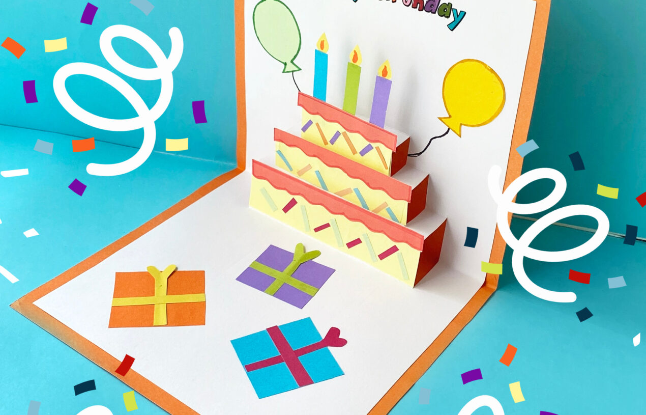 DIY for Kids – How to Make a Birthday Pop Up Card
