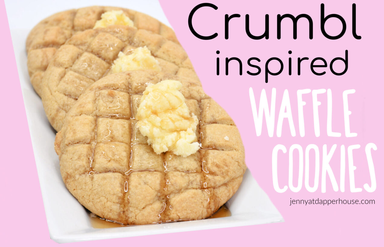 Crumbl Inspired Waffle Cookie